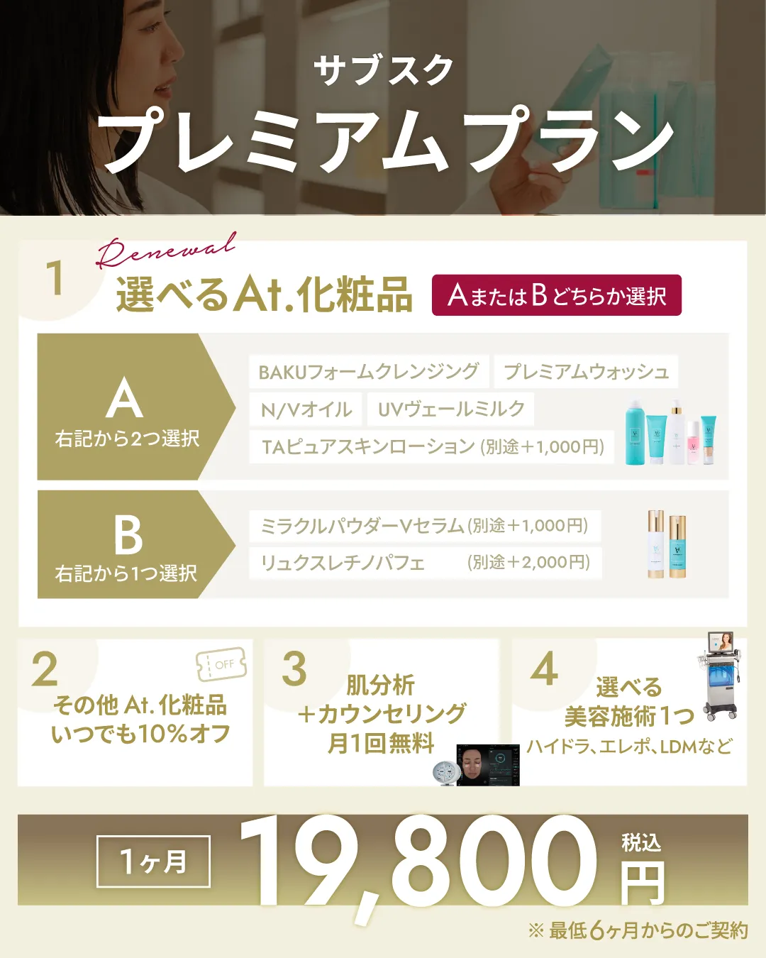 At.サブスクリニューアル プレミアムプラン